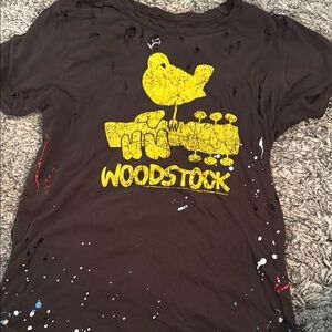 Chaser Black Woodstock Graphic Tee